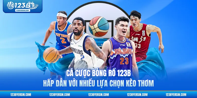 Cá Cược Bóng Rổ 123B - Hấp Dẫn Với Nhiều Lựa Chọn Kèo Thơm