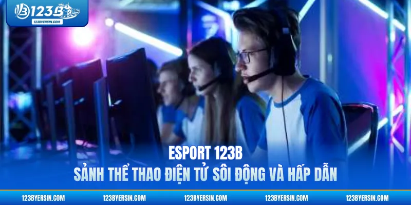 Esport 123B - Sảnh Thể Thao Điện Tử Sôi Động Và Hấp Dẫn